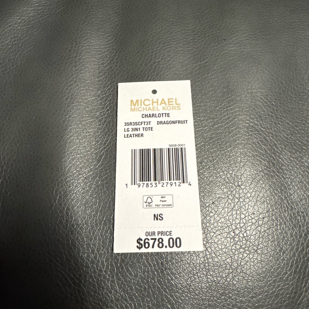 Michael Kors Pink Women's Bag Set - Picture 9 of 9